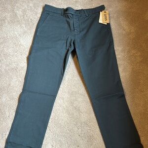 Men's Blue Grey Chinos